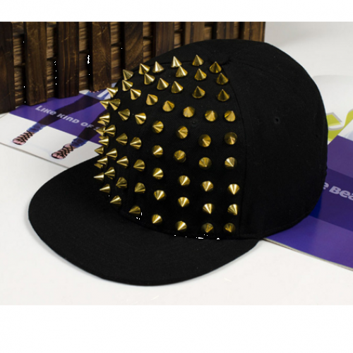 Punk Rivets Hip Hop Baseball Caps